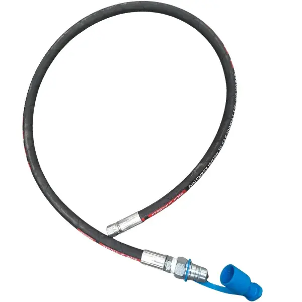 GÜBRE SERPME 3/8'' R1 HİDROLİK HORTUMU ERKEK JAKLI